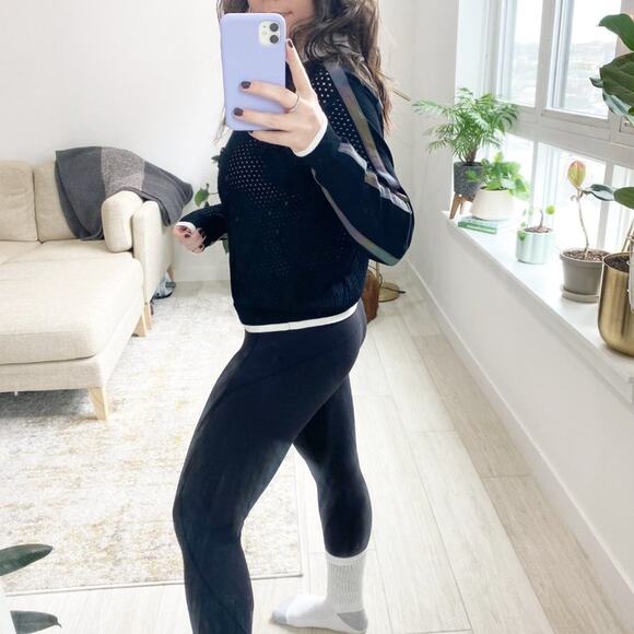 Threads of Privilege Black Track Jacket Size Small - Picture 2 of 5